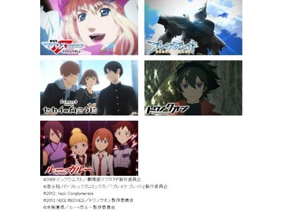 バンダイチャンネル より、月額会員限定企画 『ＨＤ（720p）クオリティ動画 ＜期間限定＞ 配信』をスタート！！