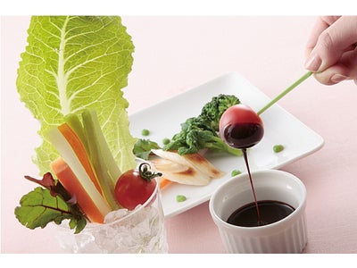 野菜にチョコレートをつけて食べる新スタイル 「チョコベジ」を販売  2012年3月1日（木）から　大阪新阪急ホテルにて