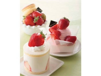 大粒のあまおうショートケーキ再び登場！ 苺スイーツフェア開催  2012年3月1日（木）～5月31日（木）