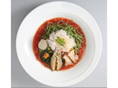大阪新阪急ホテル　節電の夏に、食べて体を冷やすメニューを販売 バニラアイスが絡む冷麺・冷たいジュレ鍋 7月15日(金)から
