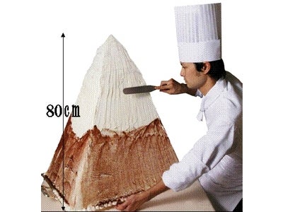 クリスマス商戦へ向けビッグスイーツ高さ80cm、最大300人分のビッグモンブランが登場！京都新阪急ホテル ディナーバイキングにて食べ放題期間 2011年12月22日（木）～25日（日）