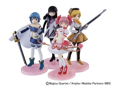 僕を探し出して契約してよ！食玩オリジナルフィギュア「魔法少女まどか☆マギカ 魔法少女コレクション」プレミアムバンダイにて予約受付開始