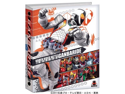 メインの絵柄は仮面ライダーフォーゼ！ガンバライドのバインダーが限定販売開始！