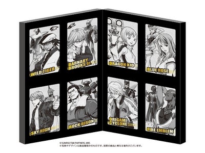 「TIGER&BUNNY」（タイガー＆バニー）のヒーローたちを織りアートでコレクション！プレミアムバンダイ専用特典付きで予約開始！