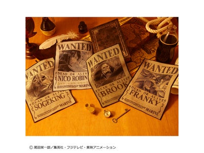 織物で本格再現！人気のワンピース手配書シリーズ第３弾が登場！