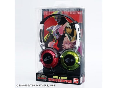 「ＴＩＧＥＲ＆ＢＵＮＮＹ」タイガーとバーナビーのバディ感溢れるヘッドフォンが予約開始！