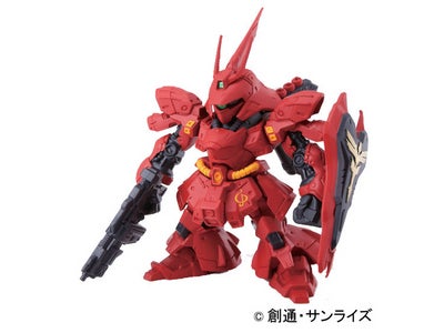 シャア最期の愛機“サザビー”と宿敵“νガンダム”の特別版セット！『FW GUNDAM CONVERGE SP01』予約受付中！
