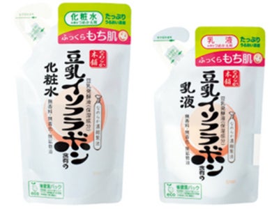 シリーズ累計販売個数4600万個突破！大人気「なめらか本舗」の化粧水と乳液より 省資源パックにこだわった＜つめかえ用＞発売