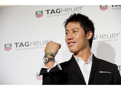 タグ・ホイヤーが世界で活躍する日本人テニスプレーヤー 錦織 圭とパートナーシップを締結