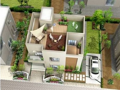 販売好調の「青空リビング」で都市部の敷地を有効活用！ 新商品　スマート・ワン『青空リビング』タイプ　発売