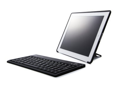 iPad/iPhone/iPod touchを快適に使用するためのツール 「Bluetoothシリコンキーボード」、「iPad2用スタンド付ケース」発売