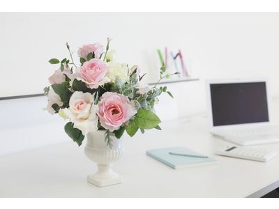 法人向けに「造花のレンタル・販売」を開始 キングジムが文具納品販売を主ルートに新規事業