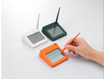 液晶画面にタッチペンでメモできる　 シンプルな電子手書きメモ 卓上メモ 「マメモ」を発売  ～　画面をタッチすると即起動 メモをアラームで呼び出すToDo機能付き　～