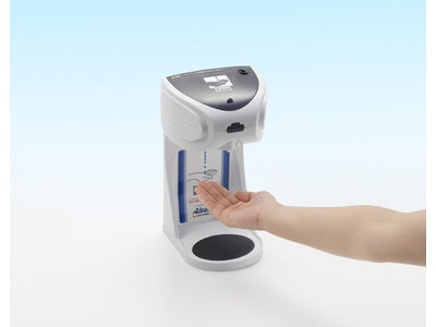 自動手指消毒器 「アルサット」 発売　　お求めやすい価格で消毒液を選ばない※、手をかざすと自動でアルコールが噴射