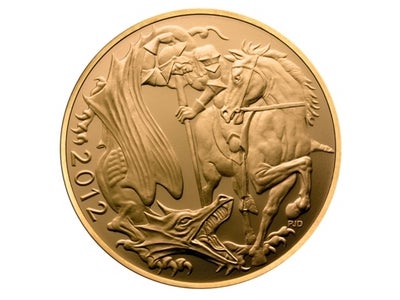 英国王立造幣局鋳造　英国発行　2012年　ソブリン金貨プルーフコレクション　12月2日（金）より国内予約販売開始