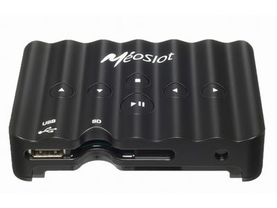 著作権保護機能CPRM SDビデオ対応プレーヤー『　TAXAN　“MéoSlot （ミーオスロット）” 』 加賀ハイテックより新発売