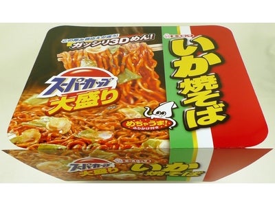 スーパーカップ　大盛りいか焼そば/スーパーカップ　大盛りぶた塩焼そば リニューアル発売