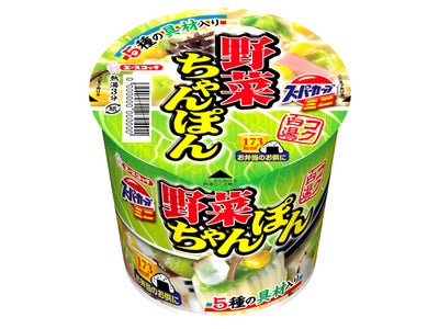 エースコック　スーパーカップミニ　野菜ちゃんぽん リニューアル発売
