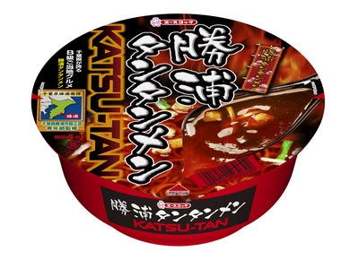 エースコック　勝浦タンタンメン　リニューアル発売