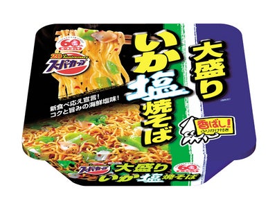 スーパーカップ　大盛りいか塩焼そば