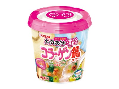エースコック　スープはるさめ女子会　コラーゲン鍋風スープ／豆乳キムチ鍋風スープ 新発売