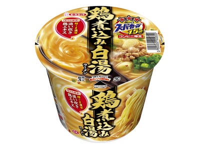 エースコック　三つ星スーパーカップ１．５倍　鶏煮込み白湯ラーメン　新発売