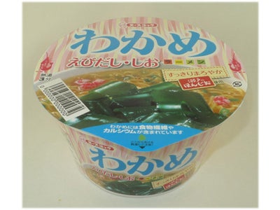わかめラーメン　えびだし・しお　新発売