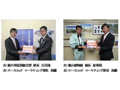 エースコックが旭山動物園へ寄附を実施
