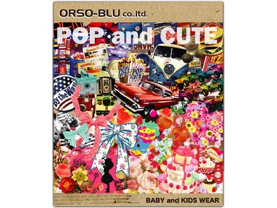 POP＆CUTEな子供服を展開するORSO-BLU（オルソブルー）がスーパーデリバリーに登場！