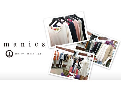 レディースアパレルブランド「manics（マニックス）」を展開する「WAVE International（ウェーブインターナショナル）」がスーパーデリバリーに登場！