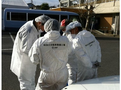 警戒区域に残された車両、５５７台の持ち出しを完了～地元事業者によるサポート活動をＪＡＦが支援～