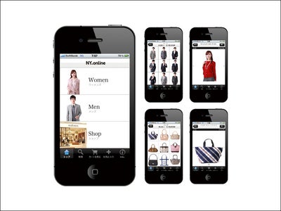 iPhoneアプリ｜ファッションブランドNEWYORKER公式アプリ『NY.online for iPhone』をリリースいたしました。