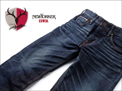 鹿島アントラーズ・オフィシャルウェア・サマースタイル『鹿島アントラーズ×NEWYORKER×EDWIN トリプルコラボデニム』、オンラインストアにて予約販売を開始いたしました。