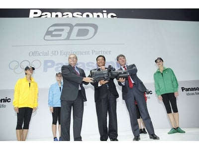 パナソニックがロンドンオリンピックの3D放送化に向けたパートナーシップ契約に調印