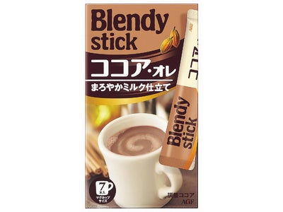たっぷりマグカップサイズのココア・オレを毎日手軽に楽しもう！ 「〈ブレンディ〉スティック ココア・オレ」新発売
