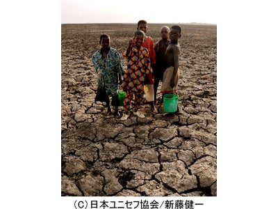 ユニセフ全国巡回写真展 「気候変動と子どもたち」東京・銀座 ソニービルで開催