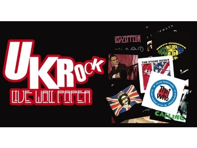 モリッシー、The WHO他英国ロックバンド全6タイトル スマートフォンアプリ『UK Rock Live Wall Paper』 シリーズ販売開始！