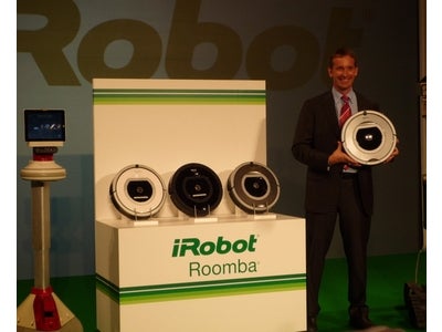 米国アイロボット社 CEO コリン・アングルが来日 ロボット産業・ホームロボットの未来に関して紹介