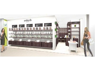 ハーバルライフを総合的にスタイリングするハーブ専門店「enherb（エンハーブ）」が話題のルミネ有楽町店に出店！ブランドの世界観を体現した新店舗が10月28日いよいよ登場