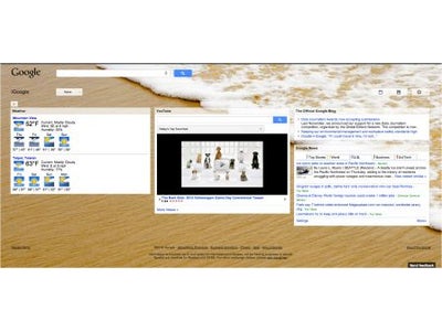 iStockphoto、iGoogleの新しい公式テーマへの イメージコンテンツの提供を発表