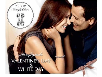 【パンドラ ジュエリー】An Unforgettable VALENTINE'S & WHITE DAY