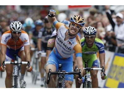 2010ジャパンカップサイクルロードレースへのTeam GARMIN-Transitions初来日について