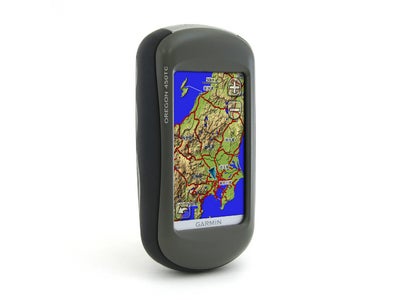 新型ハンディGPSのOregon450TCに地図が2本付いて新登場