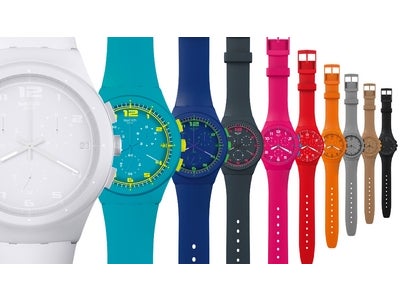 2012年夏、スウォッチの“Chrono Plastic”（クロノ・プラスティック）がスタイリッシュにデザインを一新。