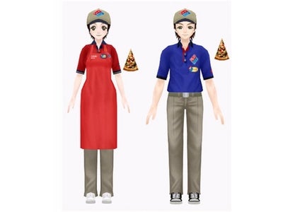 ドミノ･ピザ、アバターSNS「Any」にてサンプリングを実施 －ドミノ･ピザ店員ユニフォームのアバターアイテムを無料配布－3Dアバターによるピザ試食も可能