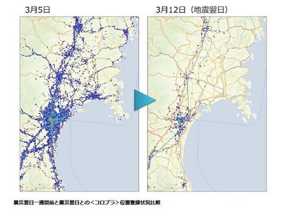 【コロプラおでかけ研究所レポート#11】コロプラおでかけ研究所、「2011年　日本人の移動」を総括