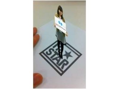 日本初、自分だけのオリジナルAR（拡張現実）が簡単に作れる！クロス・コミュニケーション、スマートフォン向け無料アプリ「PicSTAR」を配信開始