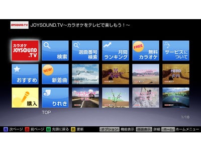 ソニー　液晶テレビ〈ブラビア〉で楽しむ本格カラオケ！「JOYSOUND．TV」　2012年6月上旬　サービス開始予定