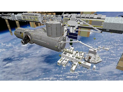 携帯へ、国際宇宙ステーション（ISS）からの生中継映像を配信