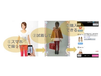 スマホを使って試着ができる、着せ替えアプリ「夢コレ」夏物新作と動画配信機能を追加